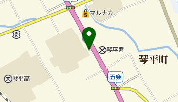 ワンナワードライ東宝琴平店の地図画像