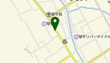橋荒果実店の地図画像