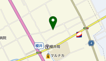 大西屋帽子陶器店の地図画像