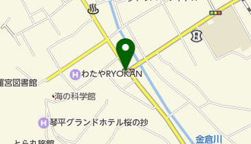 朝日美容院の地図画像