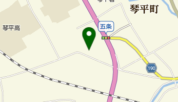 岡崎美容室の地図画像