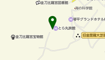 松浦百段堂商店」(仲多度郡琴平町-お土産-〒766-0001)の地図