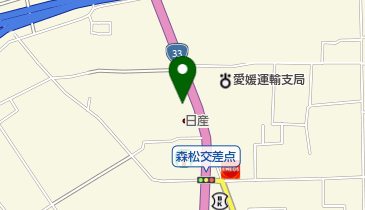 愛媛日産自動車株式会社 松山インター店の地図画像