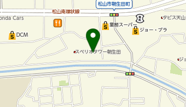 愛媛美エステらくらく 朝生田店の地図画像