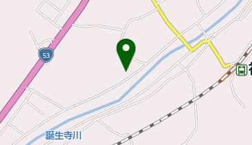 久米南町 神目支館の地図画像