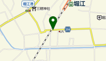 堀江青果支部の地図画像