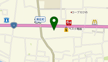 ペットワールドアミーゴ 松山久米店の地図画像