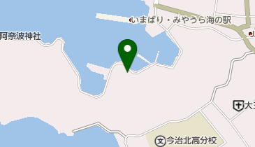 大三島ここ動物病院の地図画像