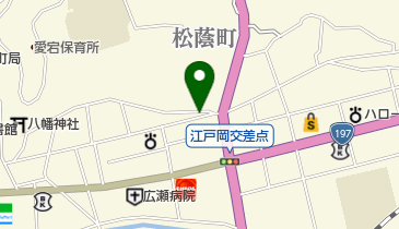 板倉マッサージの地図画像