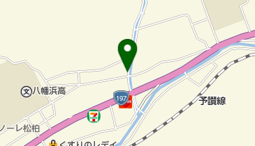 ヤマシタクリーニング 松柏店の地図画像