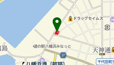 八幡浜漁業協同組合 石油課の地図画像