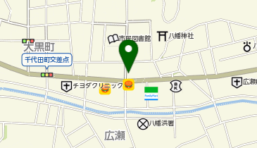 浅井銃砲火薬店の地図画像