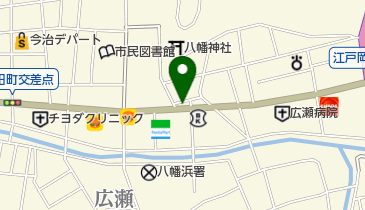 おがた本店の地図画像