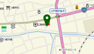 八幡浜市役所 江戸岡地区公民館の地図画像