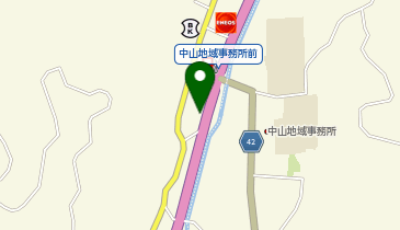 伊予市役所 中山コミュニティセンターの地図画像