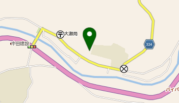 大瀬自治センターの地図画像