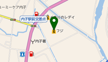 清水屋クリーニングパルティ・フジ内子店の地図画像