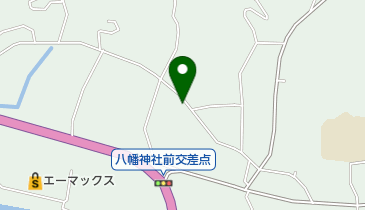 かのうクリーニング店の地図画像