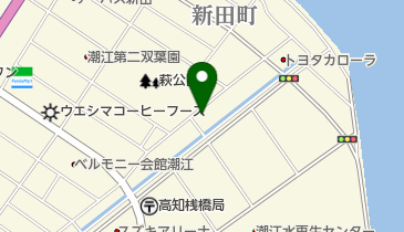 四国医療サービス株式会社 高知本部の地図画像