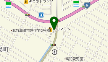 オカムラサイクルショップの地図画像