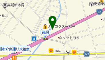 おもちゃのキャッツアイの地図画像