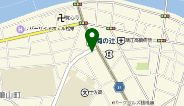 ふたごやクリーニング 梅ノ辻店の地図画像