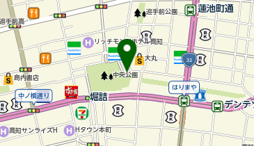 ルミエ・パリ高知大丸店の地図画像
