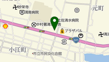 おか柳の地図画像