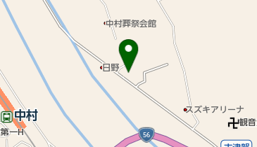 四万十イエス之御霊教会の地図画像