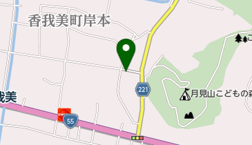 西山美容室の地図画像