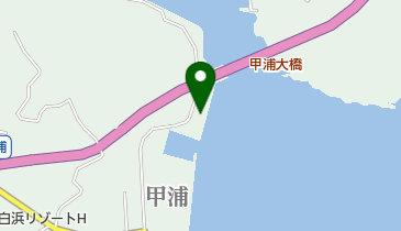 高知県漁業協同組合甲浦支所の地図画像