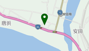輝るぽーと安田の地図画像