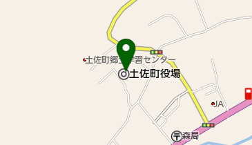 高知県地域支援企画員の地図画像