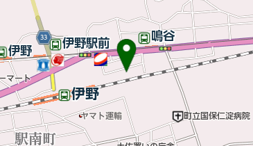 森クリーニング店の地図画像