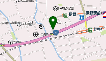 愛美容室の地図画像