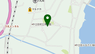 中土佐町 あったかふれあいセンターまんまるの地図画像