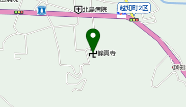 文殊寺の地図画像