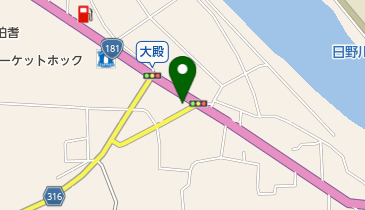 秋田商店の地図画像
