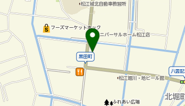 サンキューカット 黒田店の地図画像