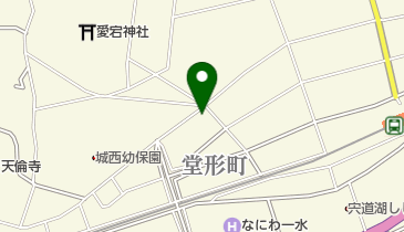 美容室沙羅の地図画像