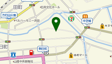 青川油槽所の地図画像