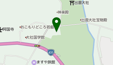 おそば処八雲 東店の地図画像