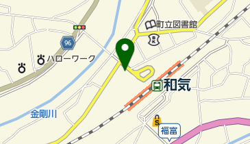 和気町観光協会の地図画像