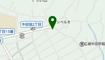 有限会社牛田電化の地図画像