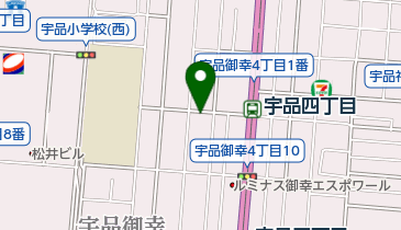 トキワ理容院の地図画像