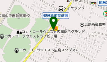 南観音食糧なんかんの地図画像