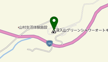 深入山グランドゴルフの地図画像