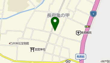 有限会社熊野金物店の地図画像