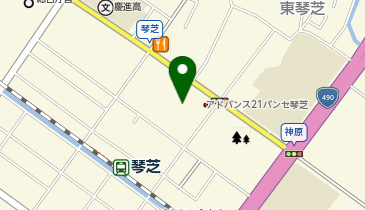 宇部市役所 健康増進課宇部市保健センターの地図画像