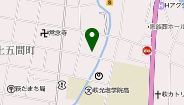 萩LGダンス教室の地図画像